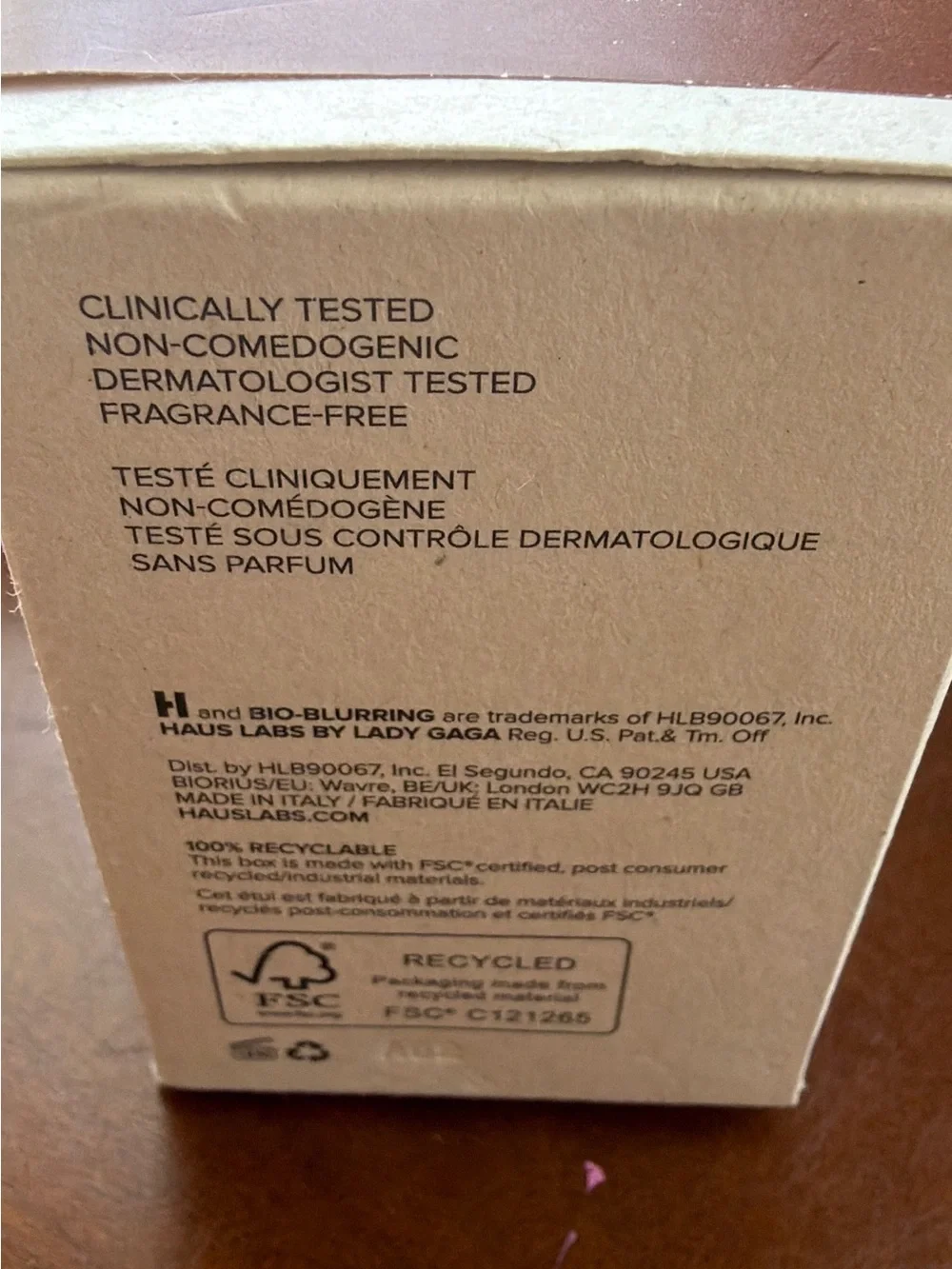 Haus Labs By Lady Gaga Bio-Blurring Loose Setting Powder, DEEP HONEY/ Cream Jar